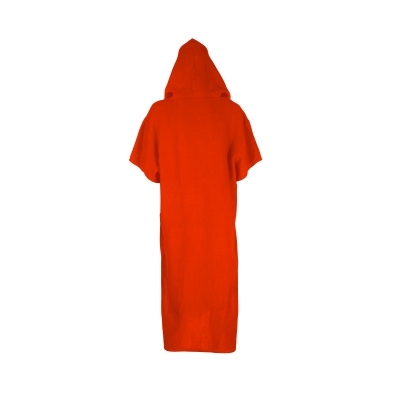 Colour Monk Shaman Linen Changing Poncho Red Clay