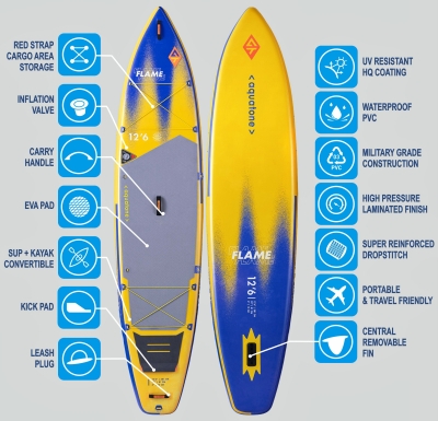 Aquatone Flame 3.0 Touring 12'6" SUP
