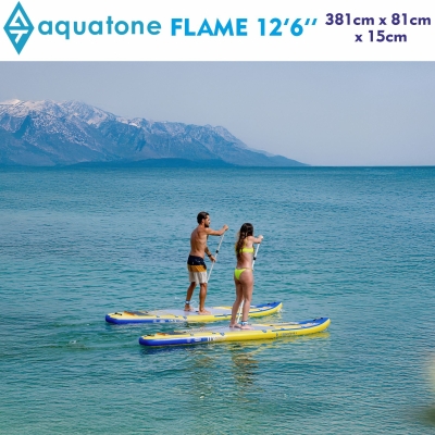 Aquatone Flame 3.0 Touring 12'6" SUP Kayak Kit