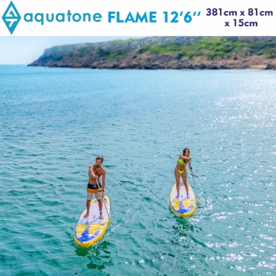 Aquatone Flame 3.0 Touring 12'6" SUP Kayak Kit