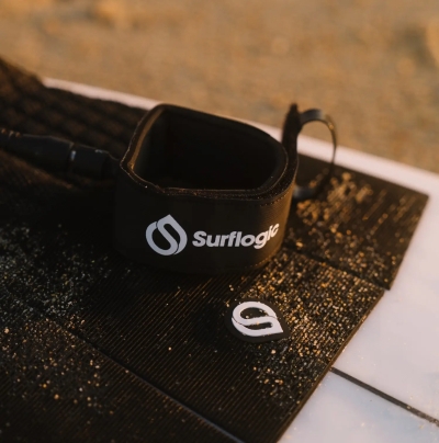 Surflogic Leash Air Comp 6' Μαύρο