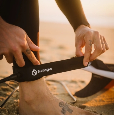 Surflogic Leash Pro 6' Black