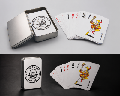 Don't Pull The Bar Playing Cards