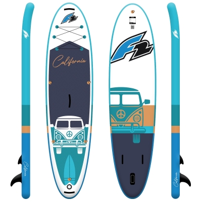 F2 California HFT 11'6 SUP Blau