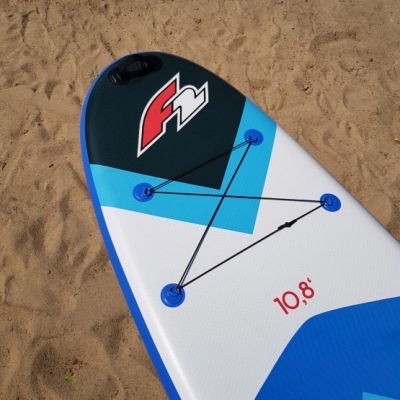 F2 Peak WindSUP 10'8" Windsurf SUP Board Blau