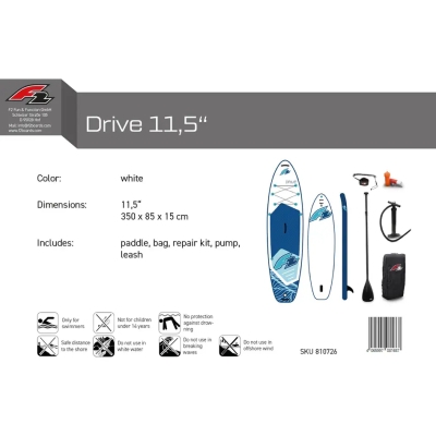 F2 Drive 11'5'' SUP Weiß