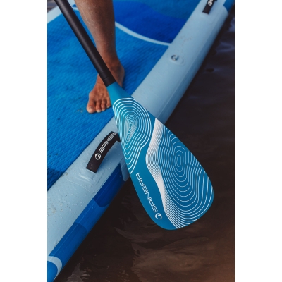 Spinera Performance Fiberglas SUP Paddel Teal Blade