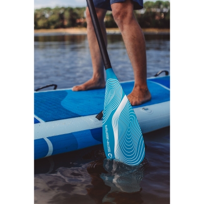 Spinera Performance Fiberglas SUP Paddel Teal Blade