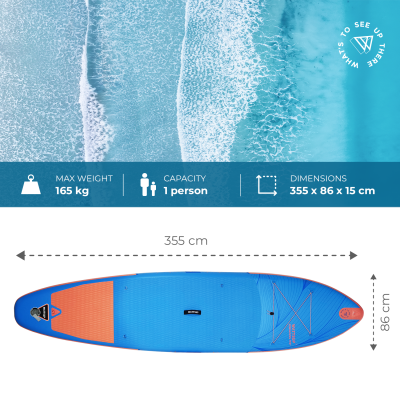 WATTSUP Espadon 11'8" SUP