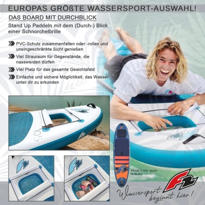 F2 Ocean Sight 10'5 SUP Blau