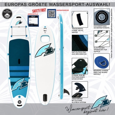 F2 Ocean Sight 11'5" SUP White