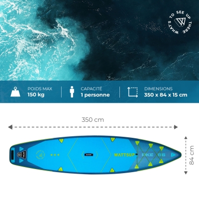 WATTSUP Pike Combo 11'6" SUP