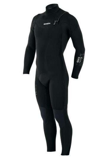 Costum de neopren Manera X10D FZ 4/3 frontzip negru