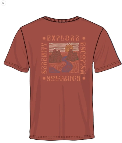 Saltrock Rebalance T-shirt Dark Orange