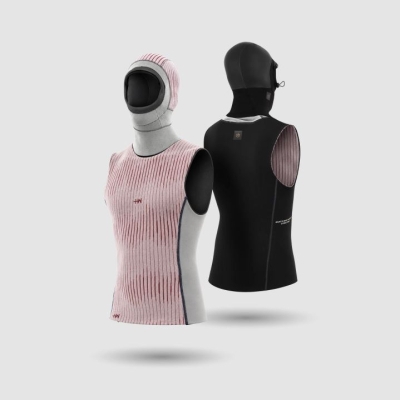 Manera Magma Baselayer cu Glugă 0.5mm Negru