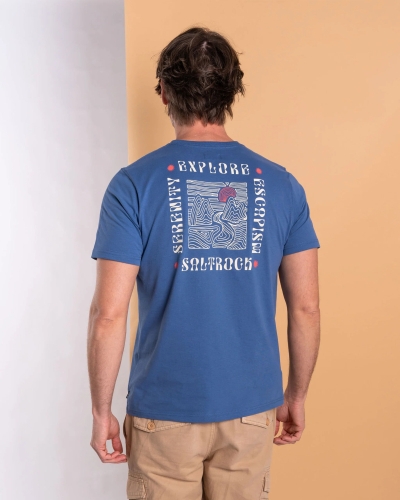 Saltrock Rebalance T-Shirt Mittelblau