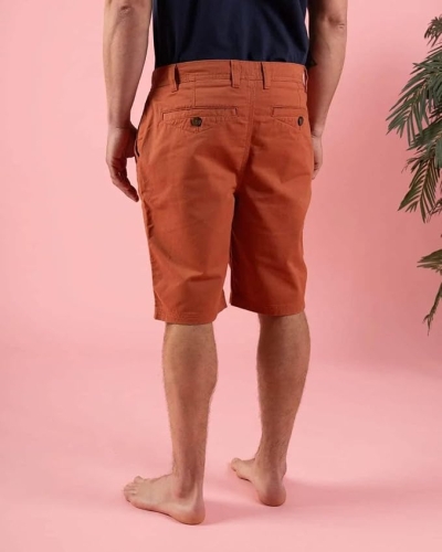 Saltrock Sennen Chino Shorts Dark Orange