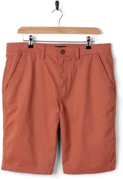 Saltrock Sennen Chino Shorts Dark Orange
